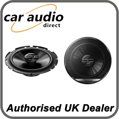 Pioneer G-Series TS-G1720F - 6.5  17cm 300 Watts 2 Way Coaxial Door Speakers BN • £27.48