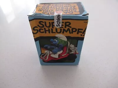 Smurfs Go-cart Super Smurf Vintage Rare • $32.95