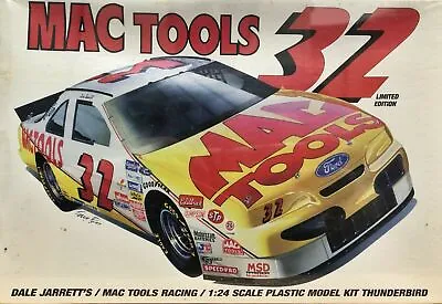 Monogram DJ124C 1/24 Mac Tools Dale Jarrett #32 1995 Ford Thunderbird Model Kit • $24.99