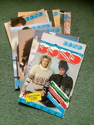 Bond Magazines For Bond Knitting Machine Issues 14-24 1988-1990 • £2.50