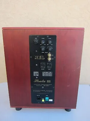 REL Strata III Sub-Base Speaker System WORKING • $450