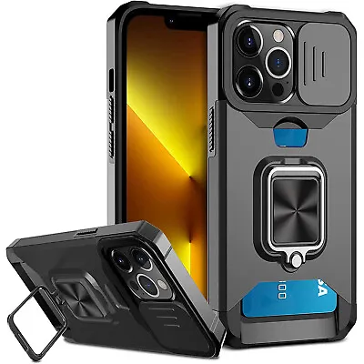 $17.09 • Buy Case For IPhone 13 Pro Max (6.7 ) Shockproof Hybrid Case With Slide Camera Cover