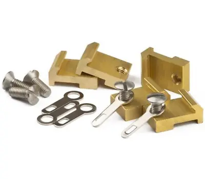 Massoth G Scale ~ Connecting Terminal Rail Clamps ~ Fits LGB & PIKO (20) 8100520 • $28.97