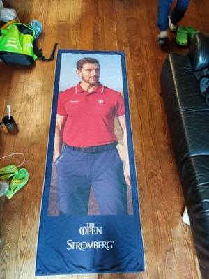 £5 • Buy The Open Stromberg Golf Banner/Flag 