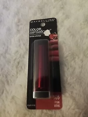 Maybelline Color Sensational Creamy Stain Lipstick 105 Pink Wink - NIP • $7.46