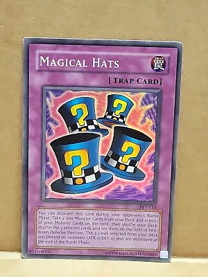 Yugioh! MP Magical Hats - PSV-033 - Super Rare - Unlimited Edition • $2.99