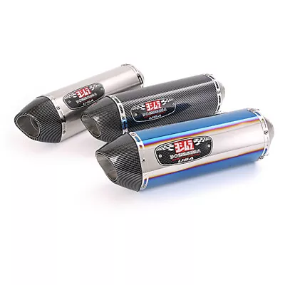 51mm Motorcycle Exhaust Tail Pipe Universal Muffler Tips 420mm Silencers Escape • $98.09