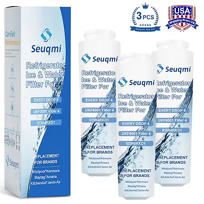 3Pack Fit For Maytag UKF8001 UKF8001AXX-200 4396395 9084 Sequmi Water Filter • $25.99