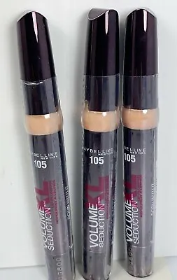 New (3) MAYBELLINE VOLUME XL SEDUCTION Lip Plumper #105 Born With It • $18.69