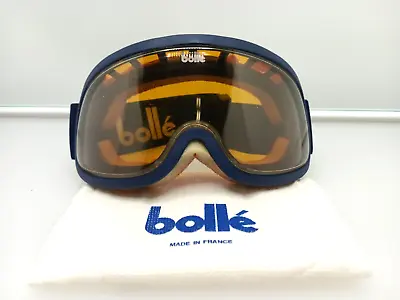 VINTAGE BOLLE SKI SNOWBOARD GOGGLES Made In France • $20