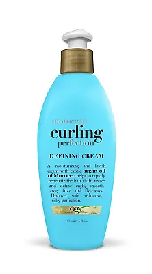 OGX Argan Oil Of Morocco Curling Perfection Curl-Defining Cream Hair-Smoothing  • $12.91