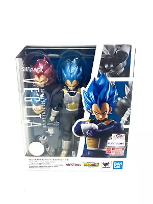 Bandai Tamashii Nations SH Figuarts Dragonball Z Super Sayian God Vegeta SEALED • $84.99