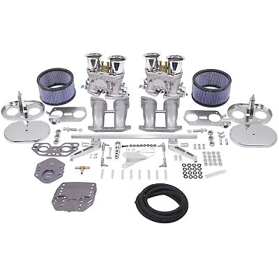 Empi 47-7347 Vw Bus 40mm HPMX Dual Carb Kit Type 2/4 1700cc-2000cc Porsche 914 • $945.95