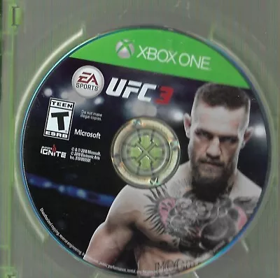 EA Sports UFC 3: Champions Edition (Microsoft Xbox One 2018) Disc Only • $8