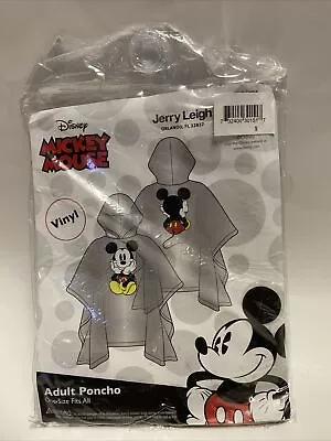 Mickey Mouse /Adult Poncho/ Vinyl • $10.97