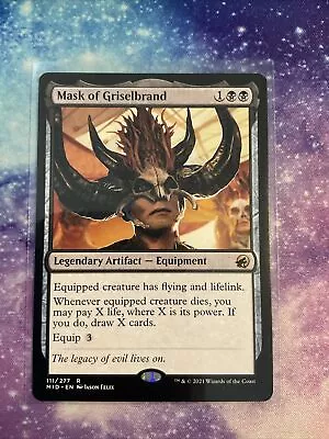 Mask Of Griselbrand (111) Innistrad: Midnight Hunt MID MTG Magic • $1.89