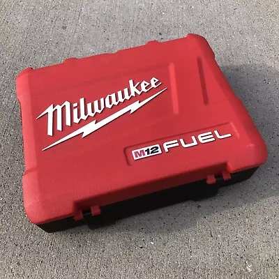 Milwaukee M12 Fuel 2454-22 3/8 ” Hex Impact Driver HARD CASE ONLY • $14.99