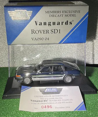 Lledo Members Collectors Club Vanguards Rover SD1 VA090 04 650 Only Mint  (S36)) • £34.50