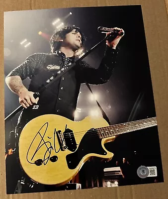 Billie Joe Armstrong Signed Photo 8 X 10 Autographed  Beckett Authentication Bas • $249.99