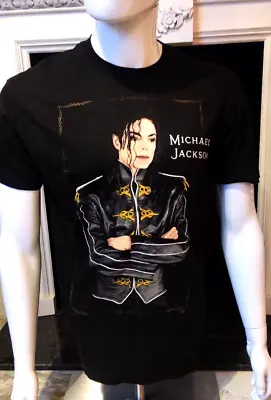 VINTAGE Official Michael Jackson Dangerous Tour '92 T-shirt EXCELLENT CONDITION! • £164