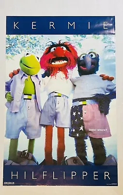 Kermie Hillflipper Poster Muppets Rare Western Graphics Poster Excellent Piece • $149