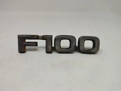 Ford OEM 1980 1981 F-100 F100 Front Fender Emblem Badge Logo Name E0TB16B114E1 • $24.95