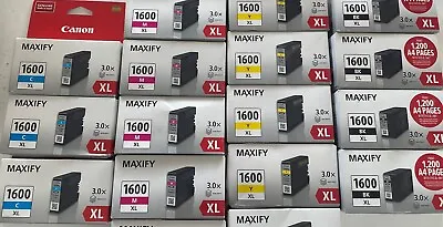 Genuine Magenta PGI-1600XL For Canon Maxify MB2060MB2160MB2360MB2760 • $35