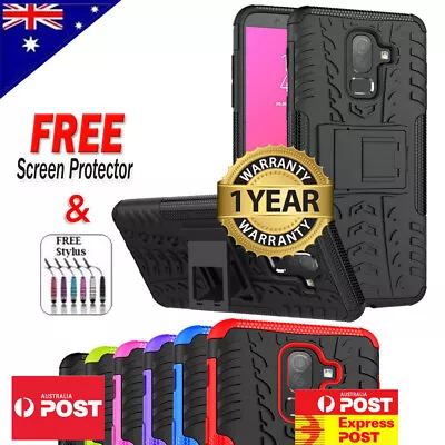 Shockproof Tough Heavy Duty Strong Stand Case Cover For Samsung Galaxy J8 2018 • $18.50