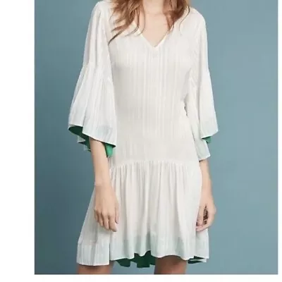 Tracy Reese Anthropologie Hera Flounce Sleeve Dress Size Small NWT • $60