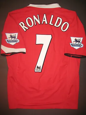 2004-2006 Nike Manchester United Cristiano Ronaldo Home Jersey Shirt Kit Maglia • $289.99