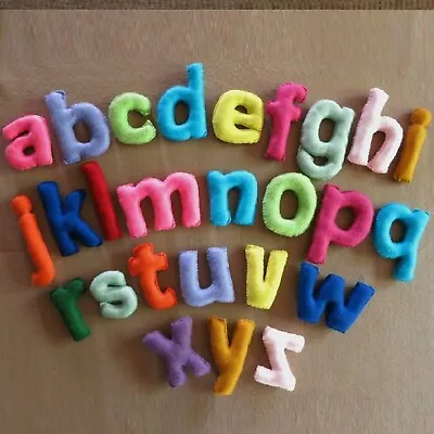 £121.53 • Buy Felt Alphabet Letters Lowercase, Nursery Letters, Name Banner