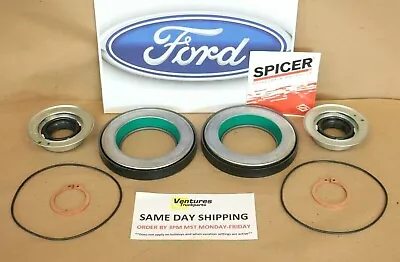 2005-2023 Ford F250 F350 F450 F550 4x4 SuperDuty Front Axle Seal & Snap Ring Kit • $114.07