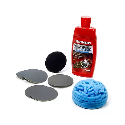 Mothers 7251 Powerball 4 Lights Headlight Restore Kit Headlight Polishing Kit P • $59.74