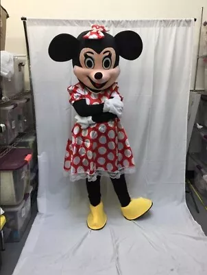 Minnie Mouse Mascot Birthday Halloween Disney Party Adult Costume Prioirty • $179.99