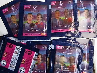 2019 -20 TOPPS UEFA CHAMPIONS LEAGUE STICKER 100 PACKS (500 STICKERS) Haland Rc • $89.99