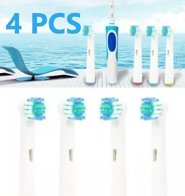$4.29 • Buy 4x Electric Toothbrush Heads For Oral B Compatible Replacement Brush Precision