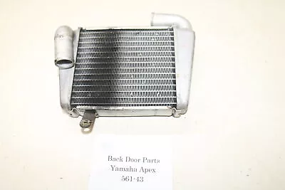 2009 Yamaha Apex Gt Engine Radiator Cooler Cooling Front • $89.95