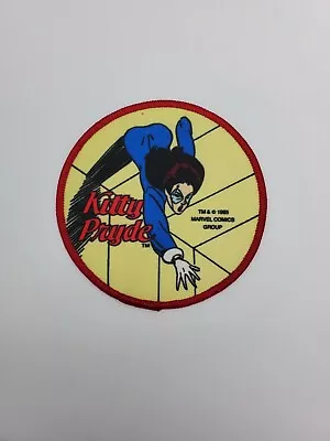 1985 Marvel Comics 4  Circular Patch Superhero Kitty Pryde  • $19.99