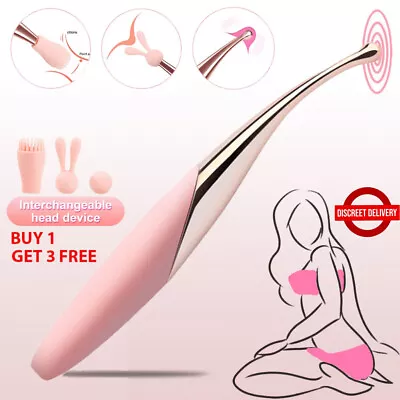 $29.95 • Buy Vibrator Wand Dildo G-Spot Clitoral Stimulator Clit Massager USB Female Sex Toy