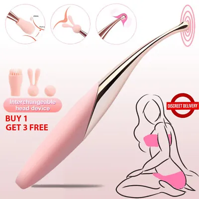 Vibrator Wand Dildo G-Spot Clitoral Stimulator Clit Massager USB Female Sex Toy • $19.95