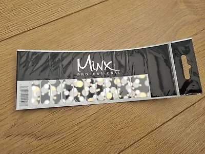 Metallic Silver Black Shiny Gold Christmas Minx Professional Toe Nail Wraps New • £12.99