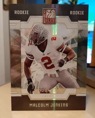 2009 Donruss Elite Rookies /999 Malcolm Jenkins #163 Rookie OHIO STATE BUCKEYES • $9.99