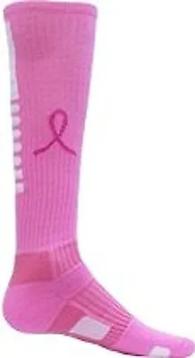 Girls  Pink Ribbon   All SPORT Soccer Volleyball Softball SOCKS ~* NWT *~ • $5.90