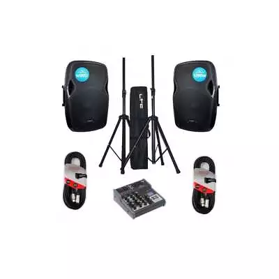 KAMRZ15A 15  Active Speaker With Mixer & Stand Bundle • £479