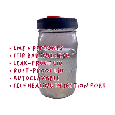 Sterile Liquid Culture Jar Mushroom Liquid Culture Solution • $22