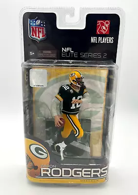 McFarlane NFL Elite Series 2 Aaron Rodgers Green Bay Packers #12 New • $10.99