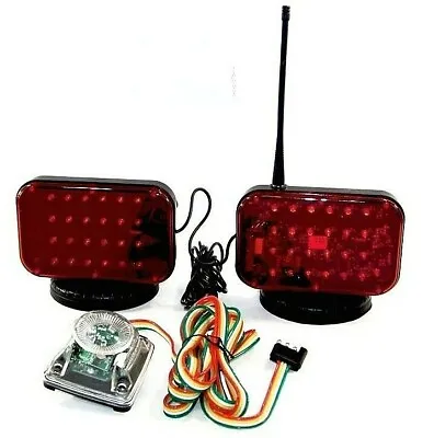 12V Magnetic Tow Lights 48 LED's 12 Volts Cordless Towing Truck  LED Light Set  • $184.99