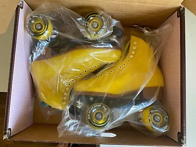 BRAND NEW Moxi Lolly Roller Skates Yellow - Size 9 Women's  • $320