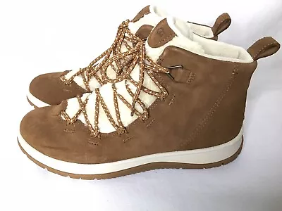 Women's UGG Lakesider Heritage Mid Chestnut Waterproof Boots Size 11 • $59.99