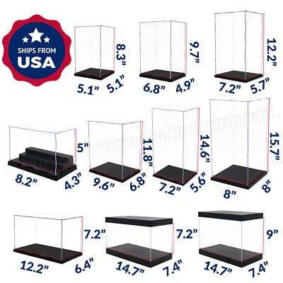 $34.99 • Buy Acrylic Display Case Dustproof Box 1/6 Action Figures Large Collectibles US 16”